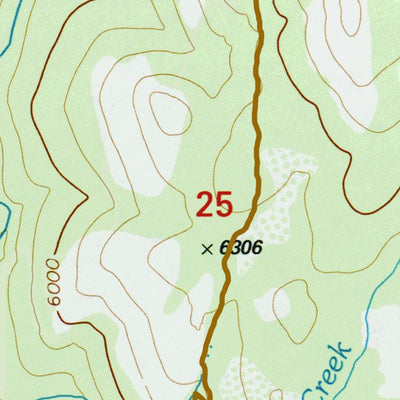 Spanish Peak trail map