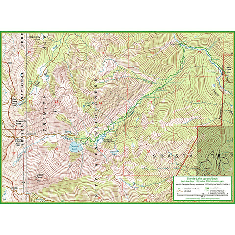 Granite Lake trail map