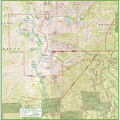 Stoney Ridge trail map