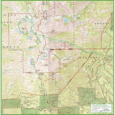 Long Canyon trail map