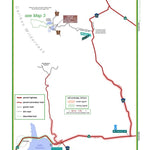Black Lake trailhead map