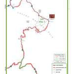 Hat Creek Headwaters trailhead map