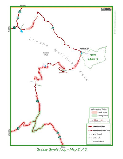 Grassy Swale trailhead map