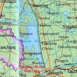 Jiangsu Province Map