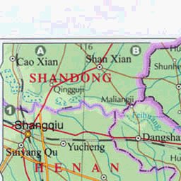 Jiangsu Province Map