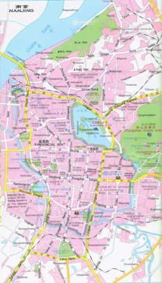 Nanjing City Map