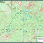 Magee Peak from Tamarack trail map