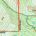 Lake Eiler from Cypress trail map