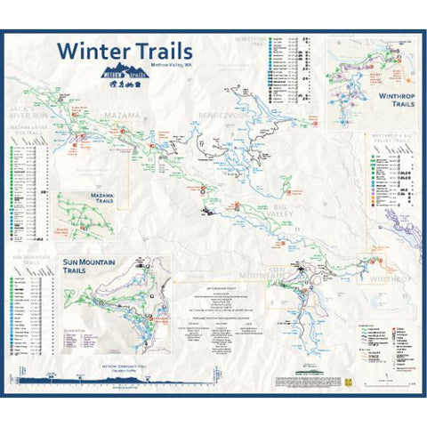 Winter Trails, Methow Valley, Washington -- North America's Largest Nordic Ski Trail System