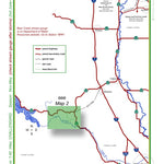 Cache Creek Ridge overview map