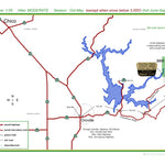 Feather Falls overview/trailhead map