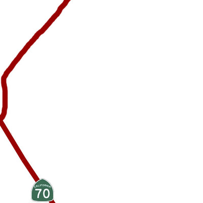 Feather Falls overview/trailhead map