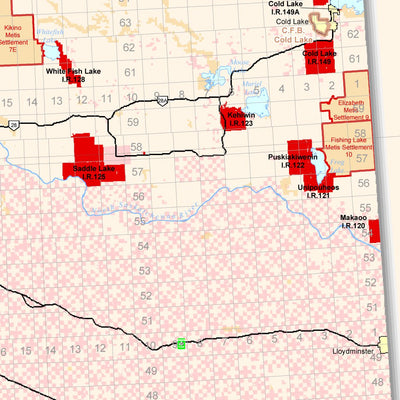 Alberta Ammonite Shell Dispositions Map by Avenza Systems Inc. | Avenza ...