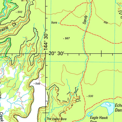Hughenden SF55 - 01 Map by Geoscience Australia | Avenza Maps