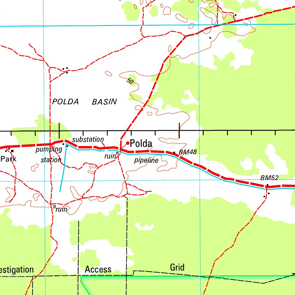 Kimba SI53 07 Map by Geoscience Australia Avenza Maps