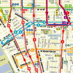 MTA Manhattan Bus Map