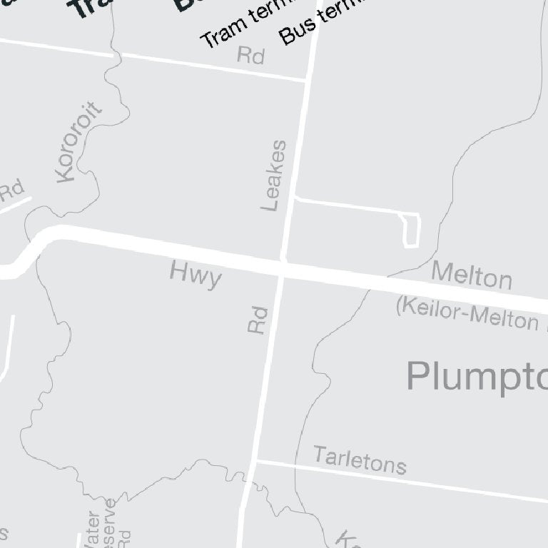 Melbourne Transit: Melton Map by Avenza Systems Inc. | Avenza Maps