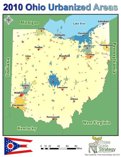 2010 Ohio Urbanized Areas