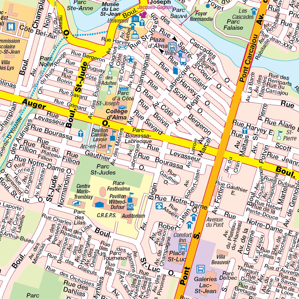 Alma Map Alma, QC Map by Mapmobility Corp. | Avenza Maps
