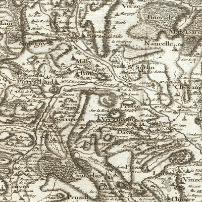 Carte de France - Sheet 33