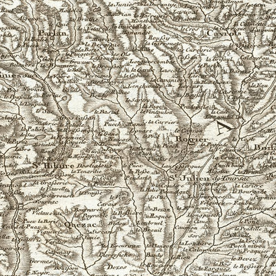 Carte de France - Sheet 38