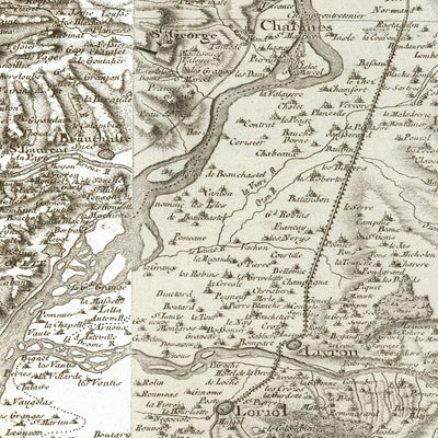 Carte de France - Sheet 40
