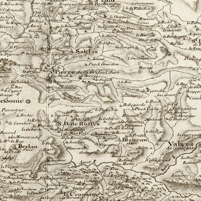 Carte de France - Sheet 46