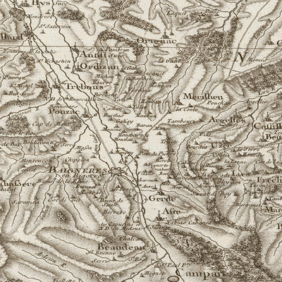 Carte de France - Sheet 52