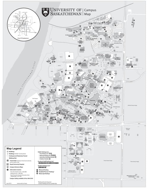 University of Saskatchewan Campus Map by Avenza Systems Inc. | Avenza Maps