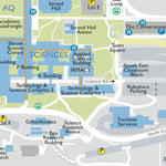 Simon Fraser University Campus Map