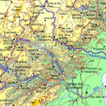 Southeast Brazil Physical Relief