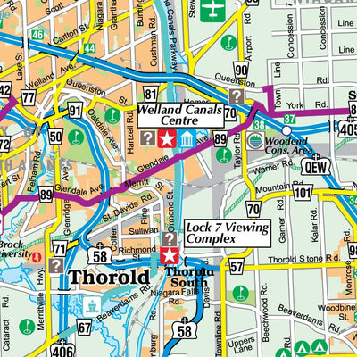 Niagara Falls Regional Map