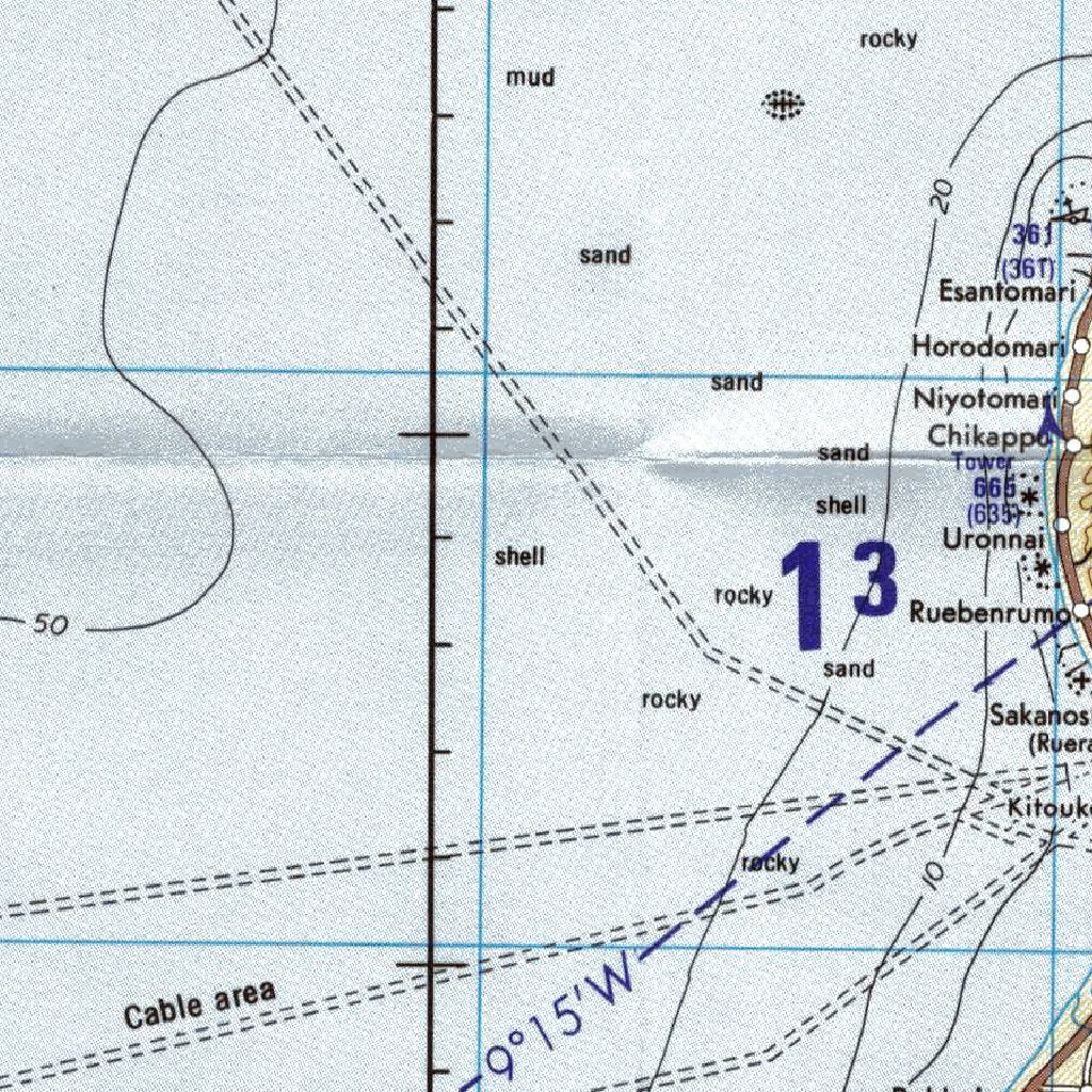 NL-54-8 Wakkanai-Hokkaido, Japan/USSR Map by Avenza Systems Inc