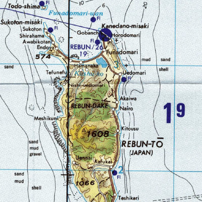 NL-54-8 Wakkanai-Hokkaido, Japan/USSR