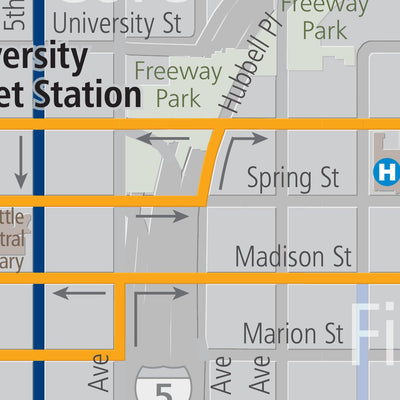 Metro Transit Downtown Seattle Map