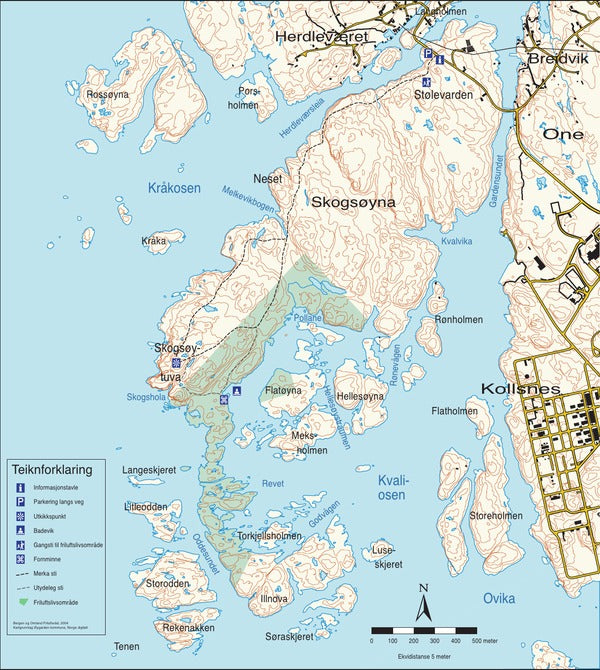 Skogsøy friluftslivsområde Map by Bergen og Omland Friluftsrad | Avenza ...