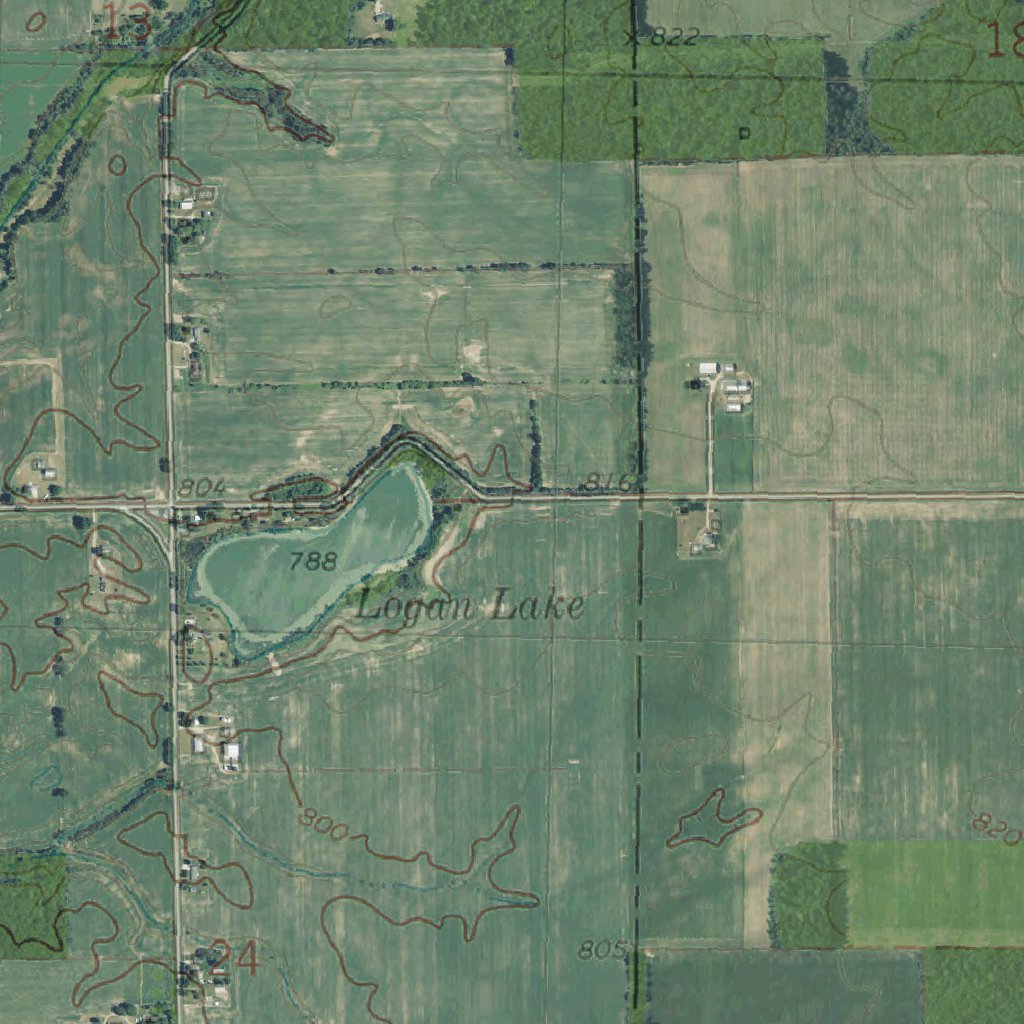 MIFreeport GeoChange 19742012 Map by Western Michigan University
