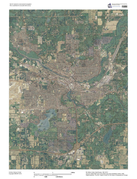 MI-Battle Creek: GeoChange 1961-2012