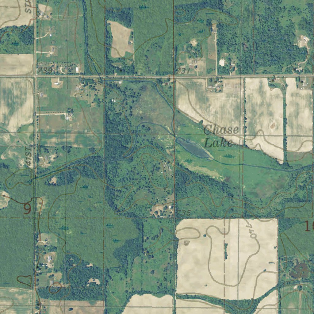 MIGobles West GeoChange 19762012 Map by Western Michigan University