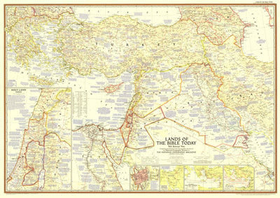 Lands Of The Bible Today 1956
