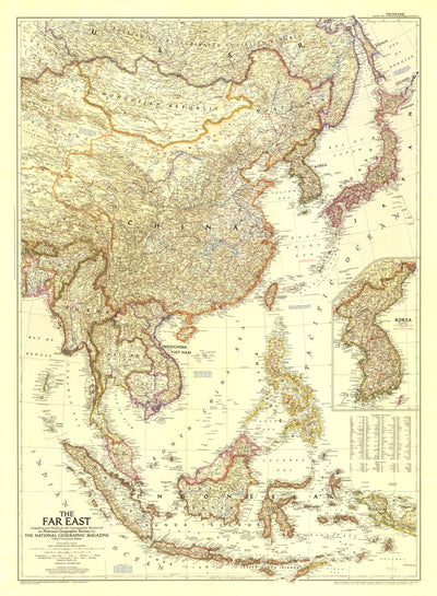 The Far East 1952