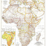 Africa & The Arabian Peninsula 1950