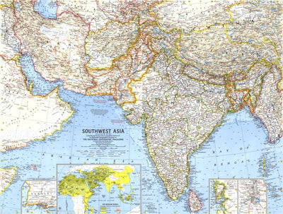 Southwest Asia 1963