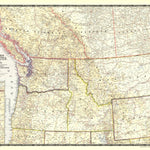 Northwestern United States & Canadian Provinces 1950
