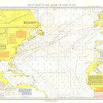 Pilot Chart Of The North Atlantic Ocean 1903