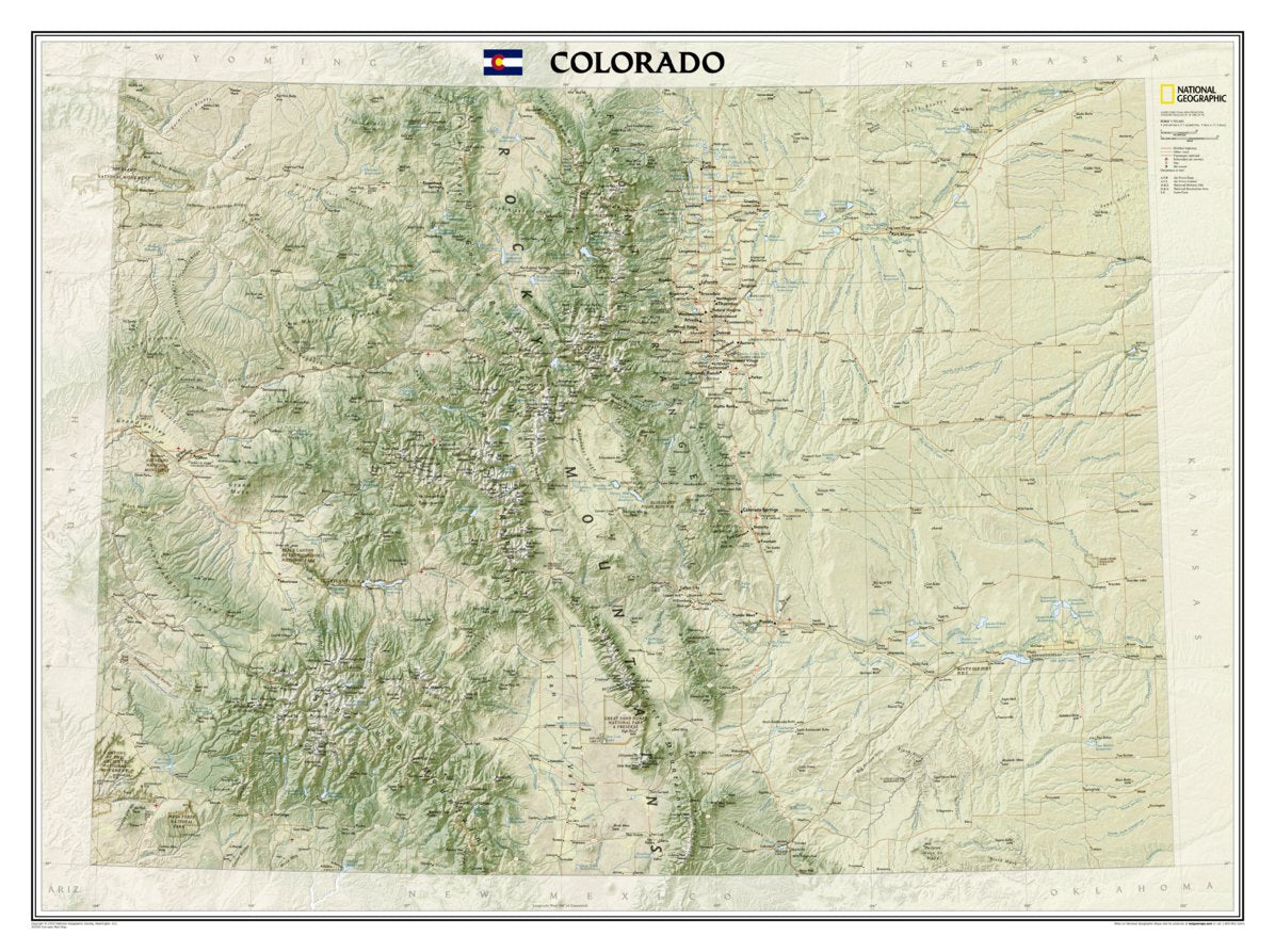Colorado Physical Map