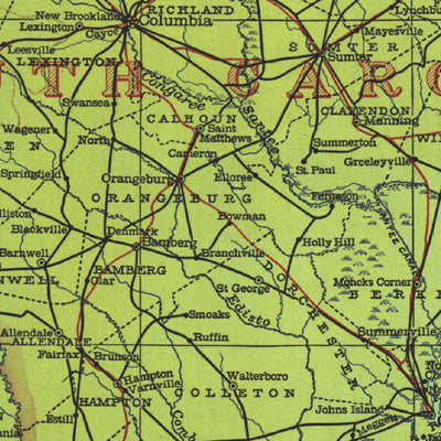 North Carolina, South Carolina, Georgia & Eastern Tennessee 1926
