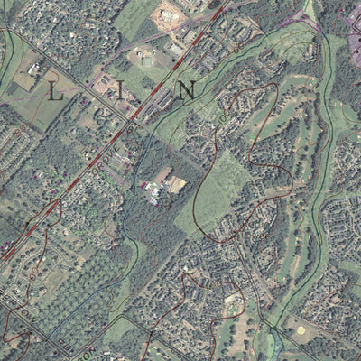NJ-Bound Brook: GeoChange 1943-2010