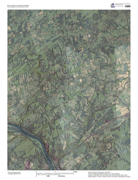 NJ-Stockton: GeoChange 1942-2010