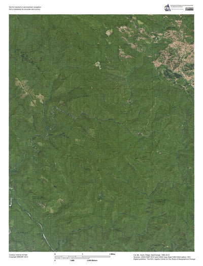 CA-Mc Guire Ridge: GeoChange 1985-2012